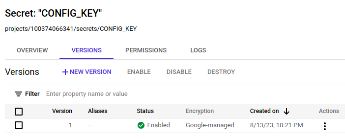 gcp-secret-manager-config-key