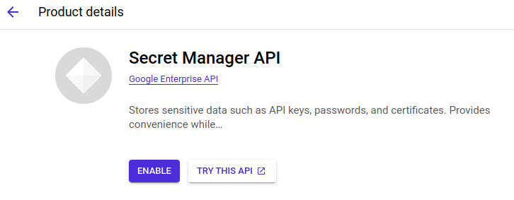 gcp-secret-manager-enable