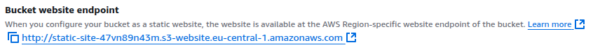 aws-s3-static-hosting-endpoint